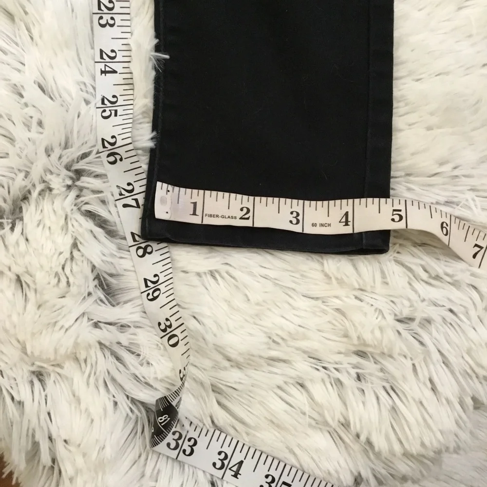 JORDACHE Girls size 18 slim black high rise super skinny stretch denim j…